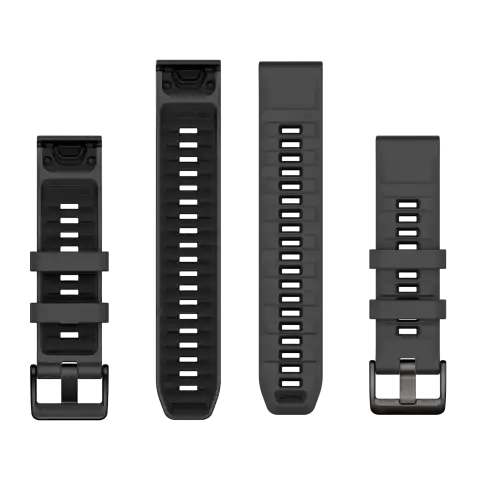 Garmin QuickFit 22mm szilikon Graphite-Black óraszíj | 010-13392-10