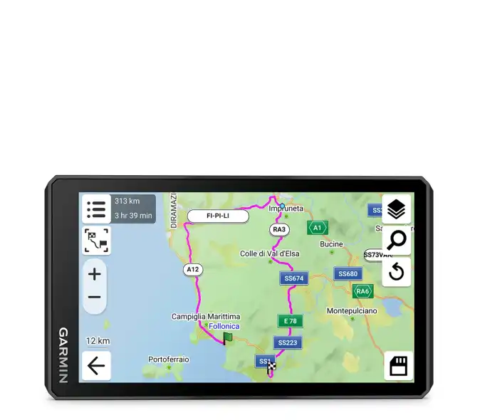 Garmin zūmo XT3 vizu&aacute;lis &uacute;tvonaltervező GPX KML KMZ motoros GPS navig&aacute;ci&oacute;