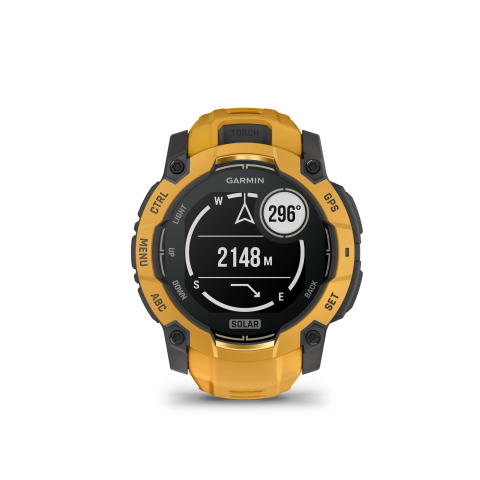 Garmin Instinct 3 – 50mm, Solar Sunburst