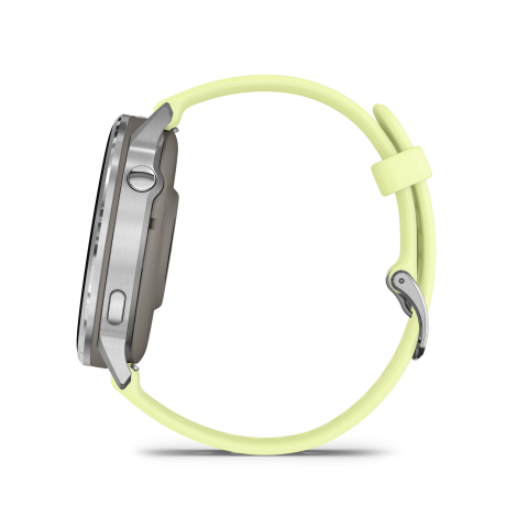 Garmin Venu® 4 Silver/ Citron – 45mm	010-03014-02