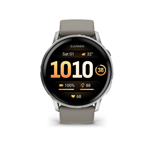 Garmin Venu® 4 Silver/ Grey – 45mm	010-03014-01