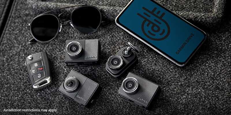 Garmin Dash Cam menetrögzítő kamerák – választható modellek Garmin Camper navigátorral összeköthető
