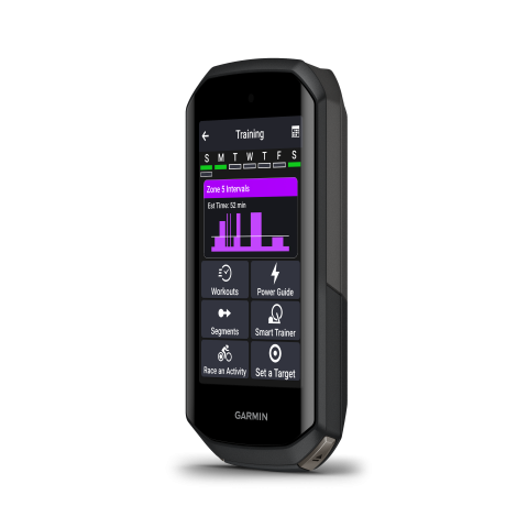 Az edzéstervezés is egy áttekinthető megjelenést kapott, mely jellemző az egész készülékre.