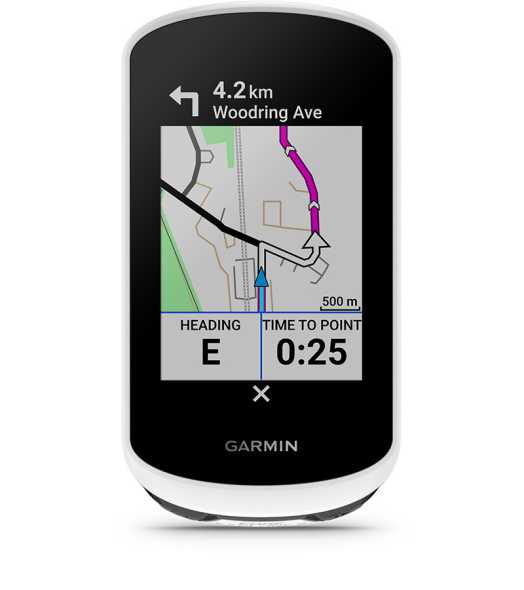 garmin edge explore 2 navigációs irrányítás