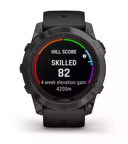 Fenix 7x PRO hill score