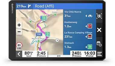 Garmin Camper divatos helyek – trendi POI javaslatok az útvonal mentén lakóautósoknak