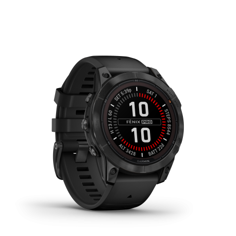 fēnix 7 Pro - Solar Edition
Slate Gray with Black Band