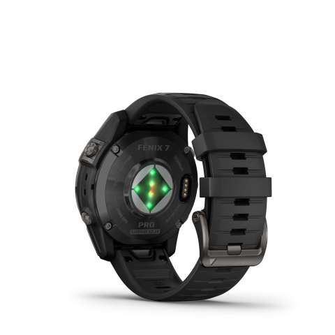 fēnix 7 Pro - Sapphire Solar Edition
Carbon Gray DLC Titanium with Black Band