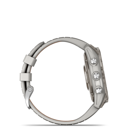 fēnix 7 Pro - Sapphire Solar Edition
Titanium with Fog Gray/Ember Orange Band