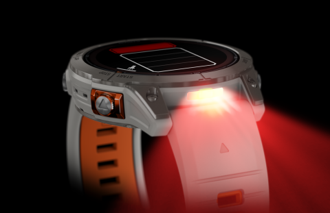 fēnix 7 Pro - Sapphire Solar Edition
Titanium with Fog Gray/Ember Orange Band
