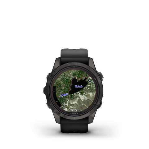 Garmin Fénix 7s PRO Solar Sapphire DLC Titanium Black