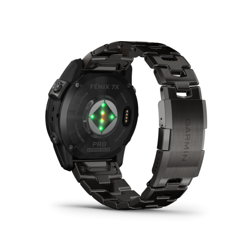 Garmin Fenix 7X PRO Sapphire Solar Carbon Gray DLC Metal Gray szíjjal