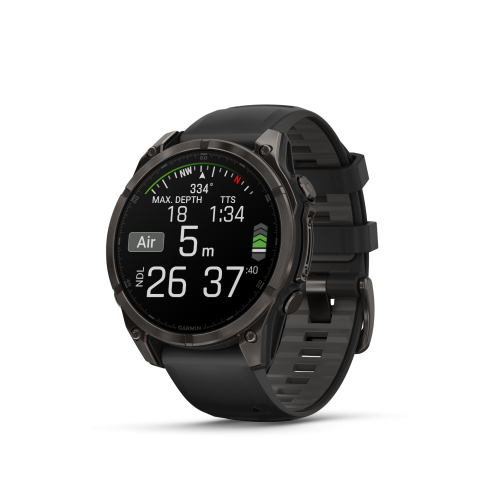 Garmin Fenix 8 Amoled 47mm Sapphire Carbon Gray DLC	010-02904-21