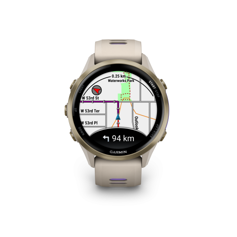 Garmin Forerunner 970 Soft gold titanium