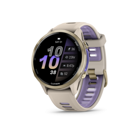 Garmin Forerunner 970 Soft gold titanium