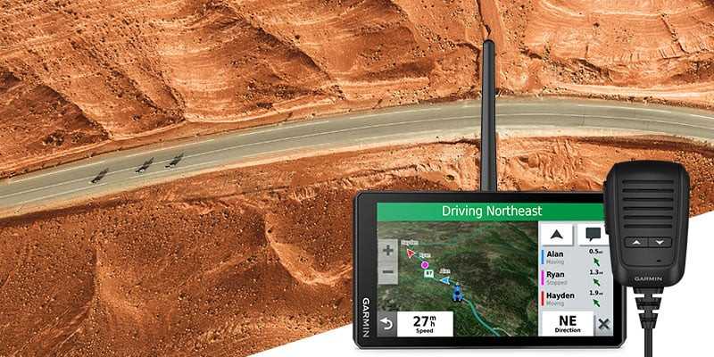 Garmin Group Ride Radio tartozék - vezeték nélküli kommunikáció motorosoknak Zūmo XT2-vel