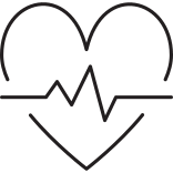 Heart rate icon