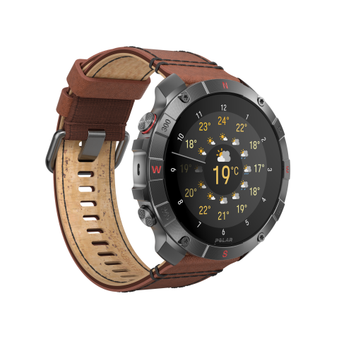 Polar Grit X2 PRO Titan Leather