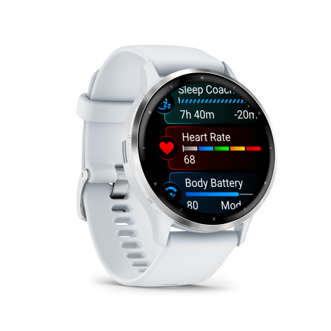 Garmin Venu® 3 Silver Steel / Whitestone	010-02784-00