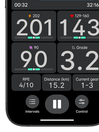 Wahoo Kickr Bike Pro &ndash; Struktur&aacute;lt edz&eacute;sek Wahoo SYSTM-ből