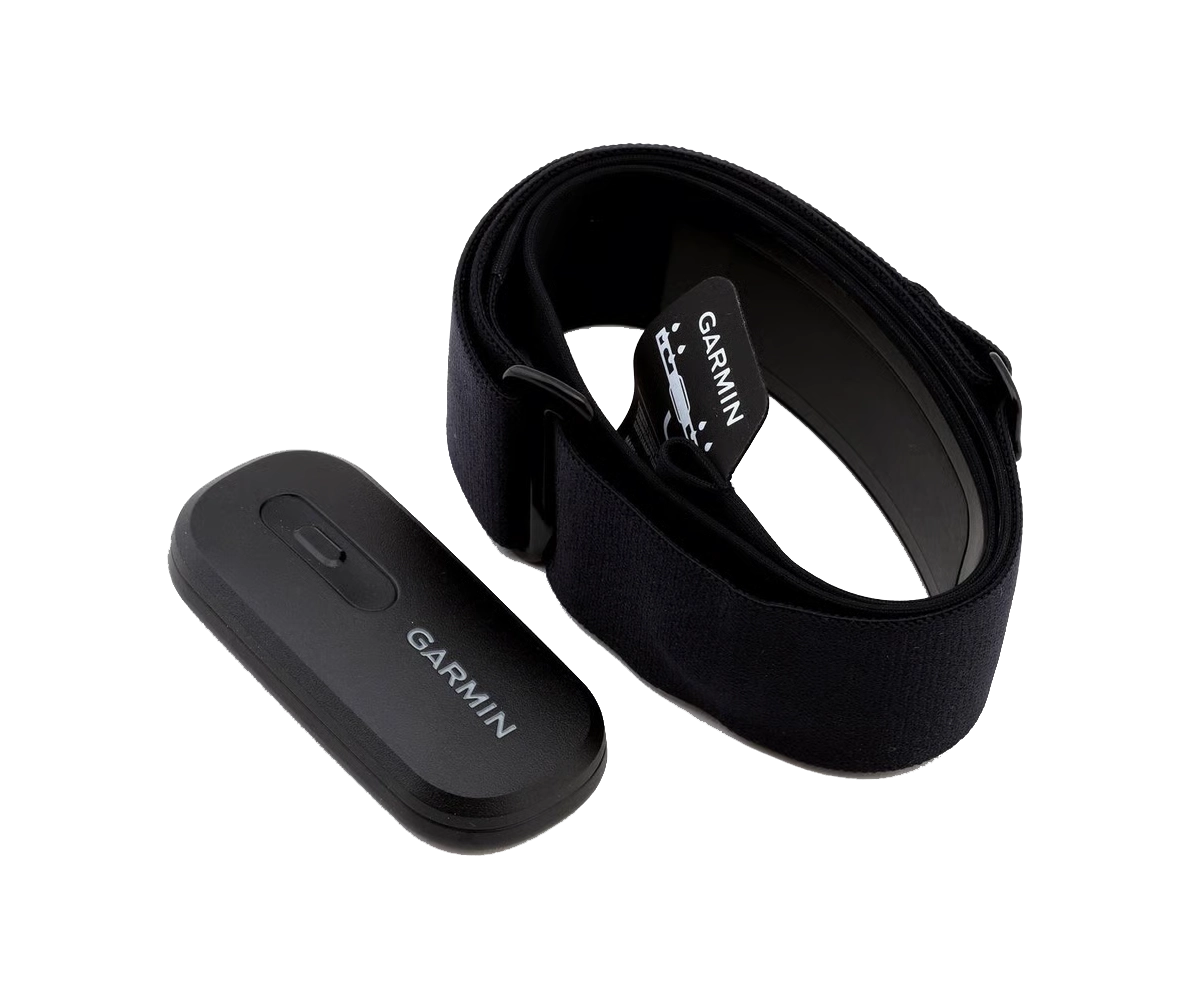 Garmin HRM 200 csomag tartalma - mellkasp&aacute;nt &eacute;s tartoz&eacute;kok