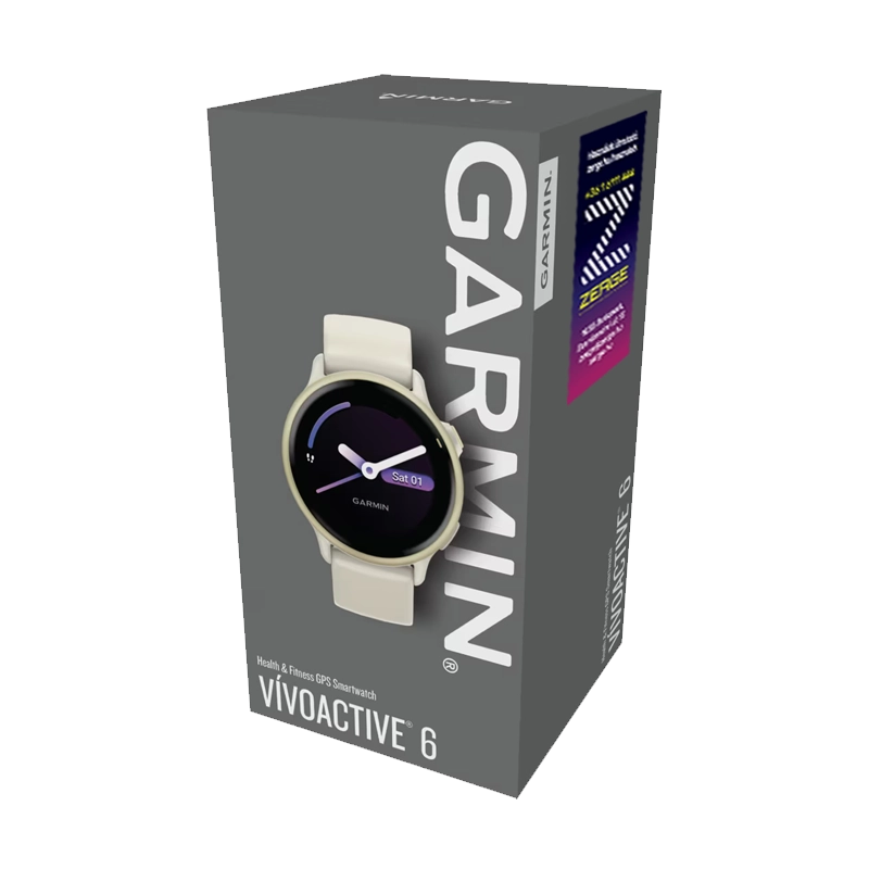 Garmin vivoactive 6 csomag tartalma - doboz &eacute;s tartoz&eacute;kok