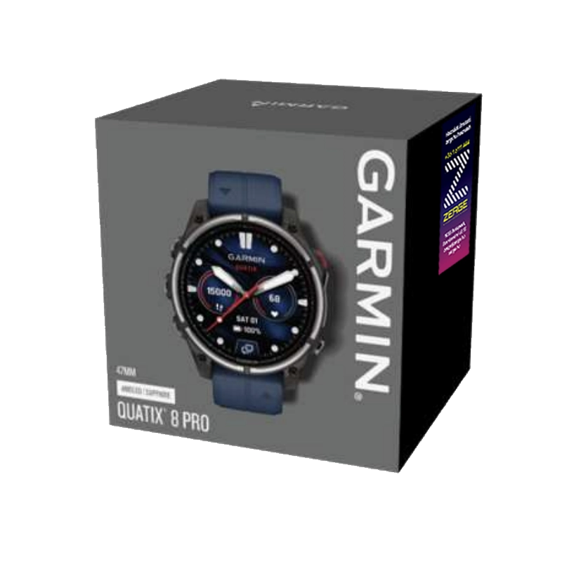 Garmin quatix 8 Pro AMOLED 47mm csomag tartalma - doboz &eacute;s tartoz&eacute;kok